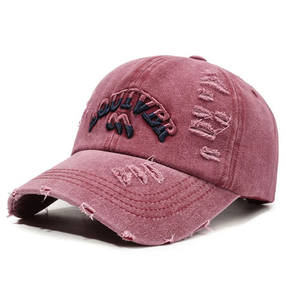 Single Pack Minimalist Casual Versatile Washed Baseball Cap