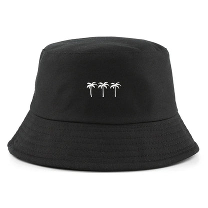 Coconut Print Fisherman Hat, Fashionable for Both Men and Women
