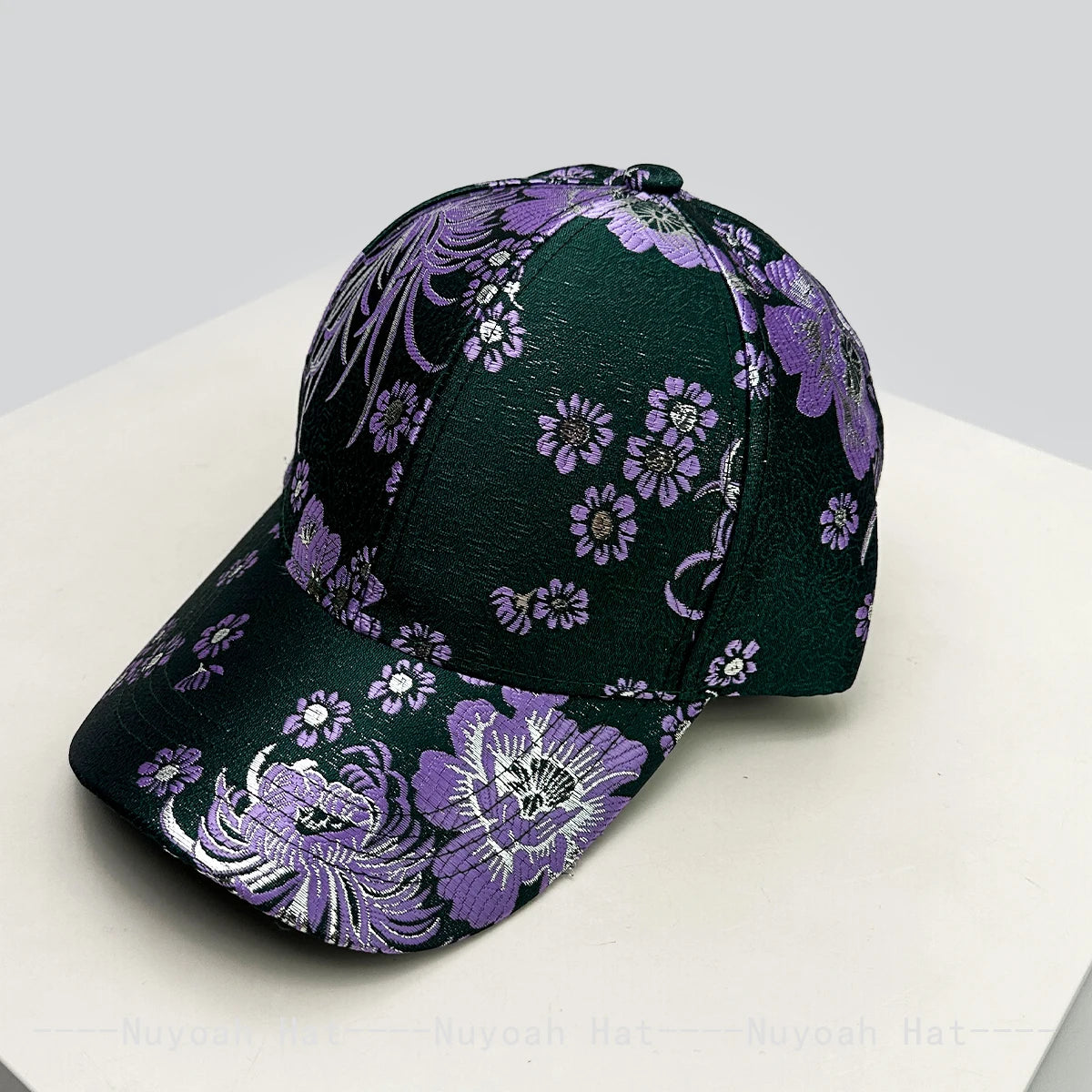 New Women Chic Flower Retro Baseball Hats