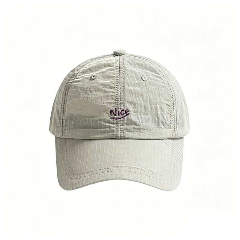 Baseball Cap Letter Embroidery Sun Hat Summer Sports Cap