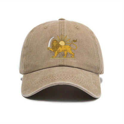 Men And Women Washable Baseball Hats Sun Curved Brim Outdoor