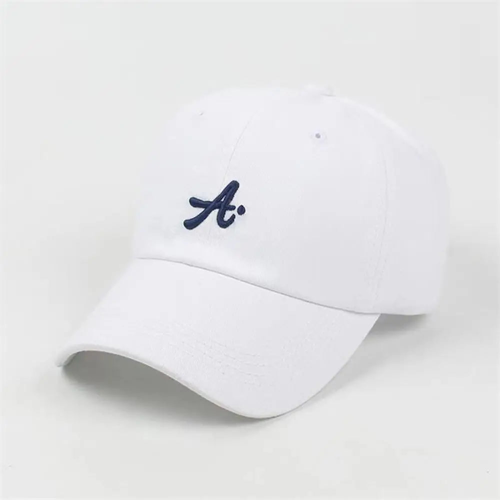 Retro Embroidered Embroidery Baseball Cap Spotted Cat Peaked Cap