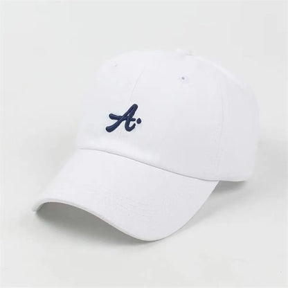 Retro Embroidered Embroidery Baseball Cap Spotted Cat Peaked Cap