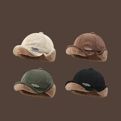 Unisex Winter Warm Thicken Duck Tongue Ear Protection Hat