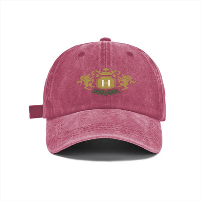 Unisex Vintage Washed Cotton Baseball Cap