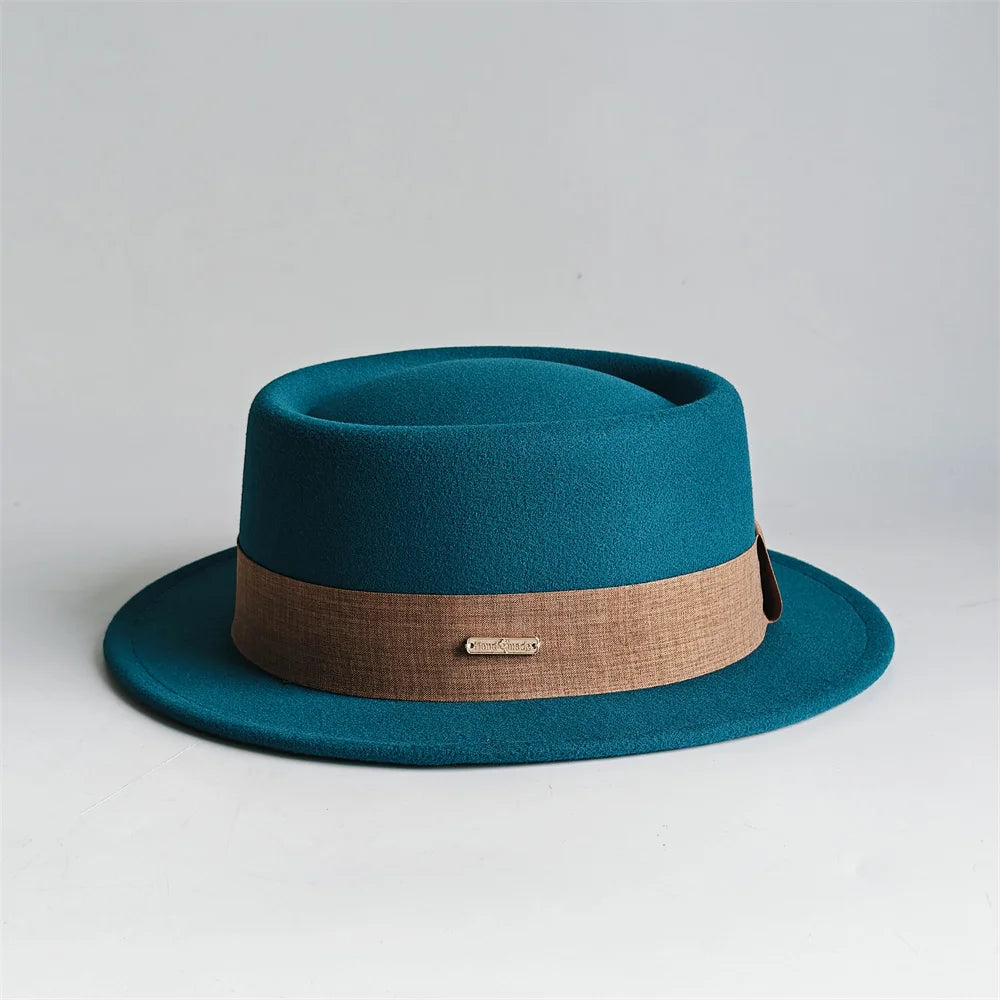 Autumn/Winter Fedora Hat For Women Soft Felt Hat - French Style Retro French