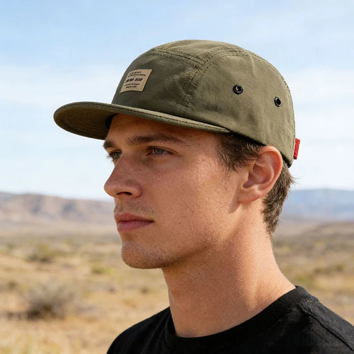 Japanese-Style Short-Brim Baseball Cap