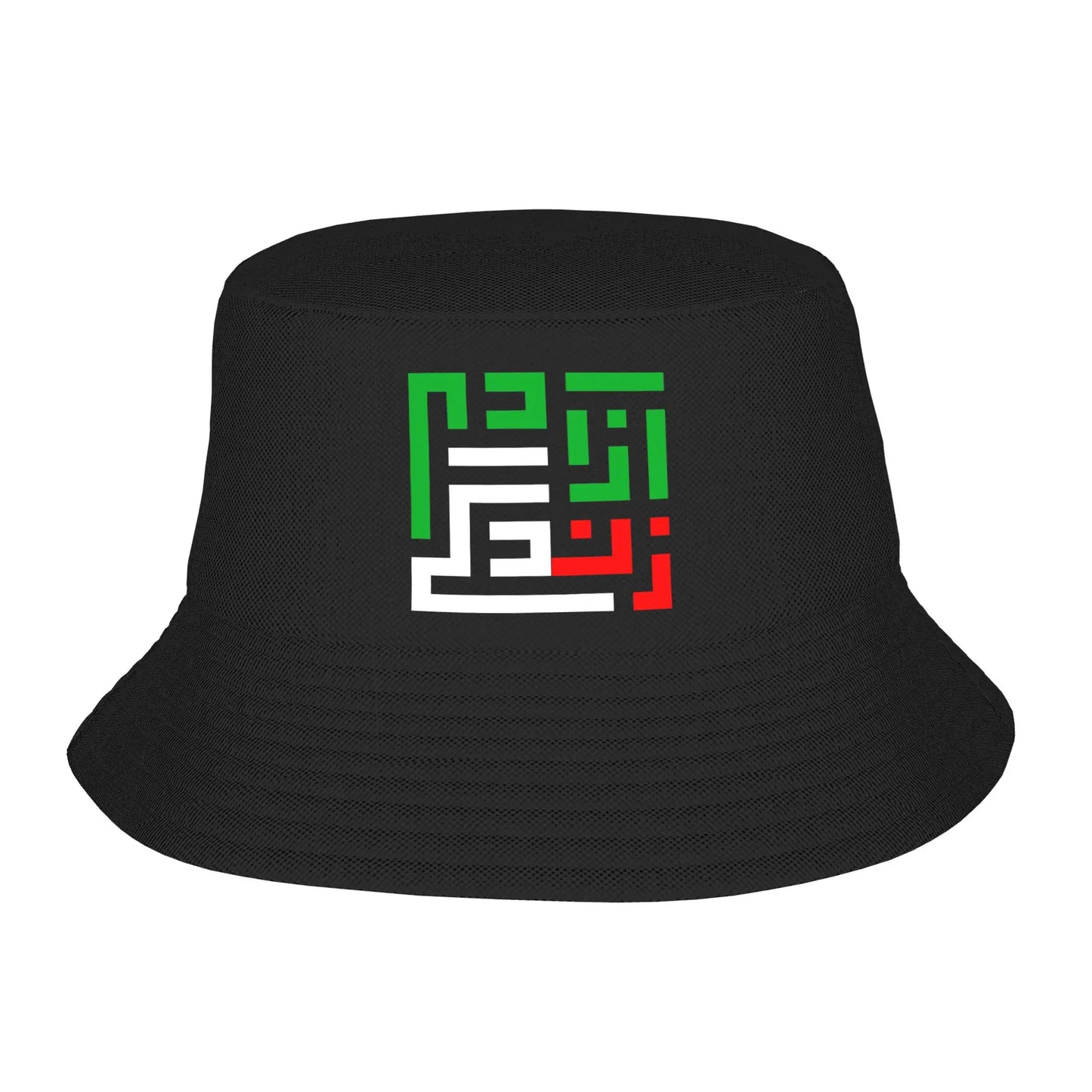 Iran Country Badge Iran Flag Bucket Hat  Street Style Fisherman Caps For Men Women Funny