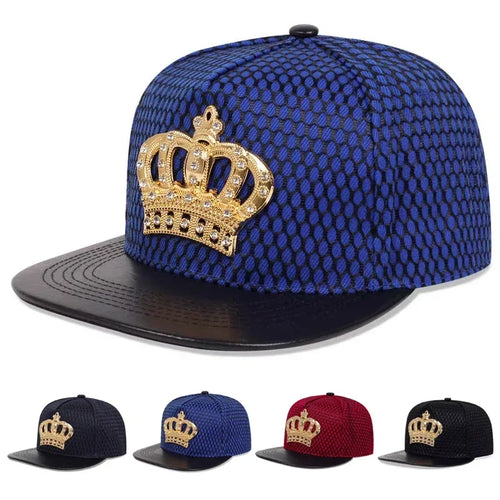 Unisex Crown Label Hip-Hop Hats Spring Autumn
