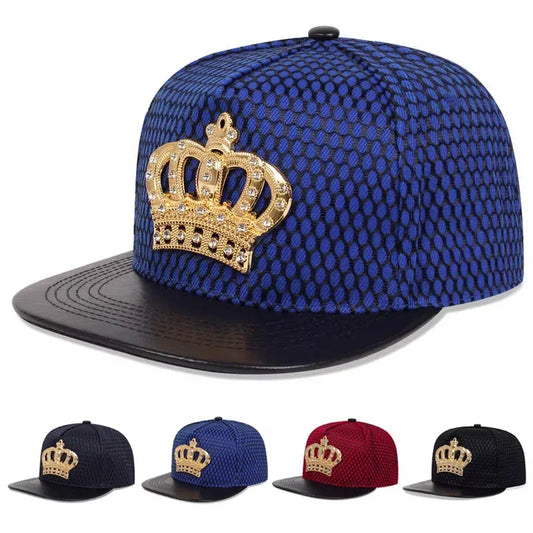 Unisex Crown Label Hip-Hop Hats Spring Autumn