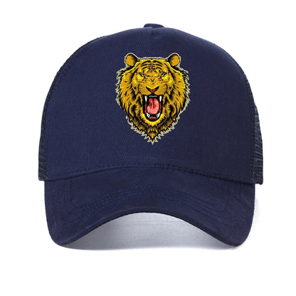 Tiger printing Baseball Cap Men Women