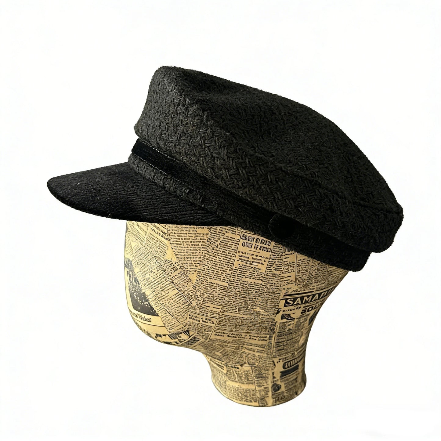 Unisex Japanese British Naval Cap - Trendy Cool Solid Color Flat Top Hat
