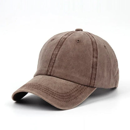 Baseball Cap Washed Daddy Hat Outdoor Cap Sand Washed Old Cowboy Hat Soft Top Sun Hat Embroidery