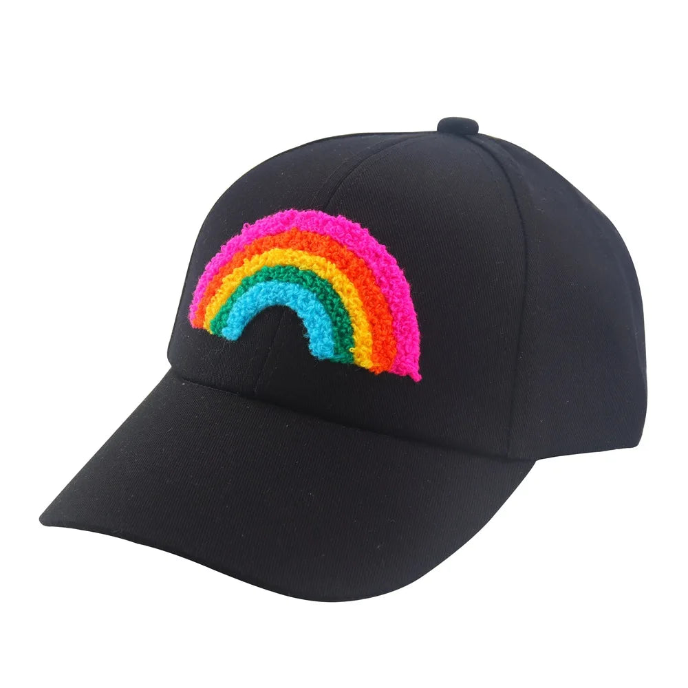 New Cartoon Children Baseball Cap Kids Girls Sun Hat Adjustable