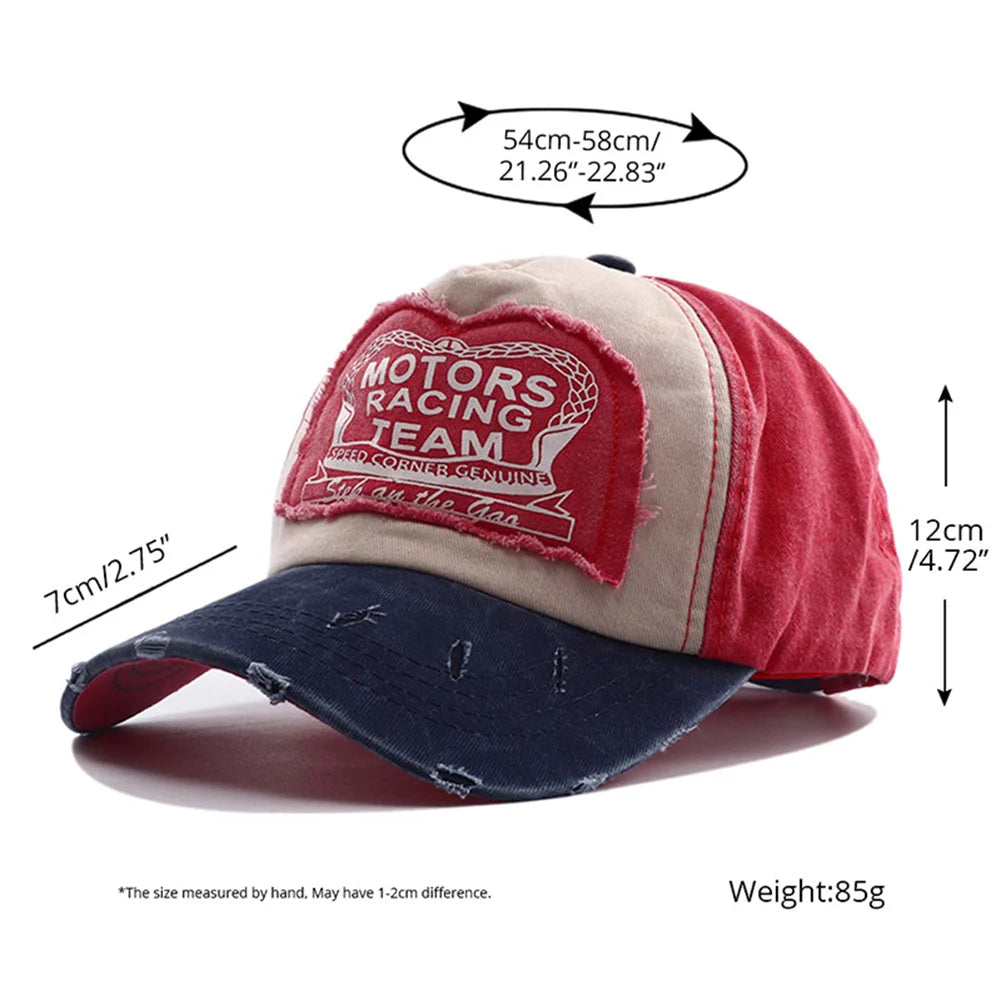 Casual Letter Print 5 Panel Baseball Cap