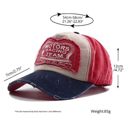 Casual Letter Print 5 Panel Baseball Cap