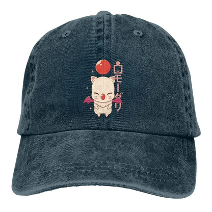 Moogle Kupo Baseball Cap Men Cowboy Hats Women