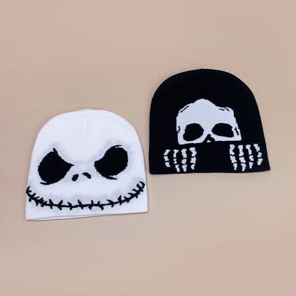 Personal Punk Skull Demon Knitted Hats