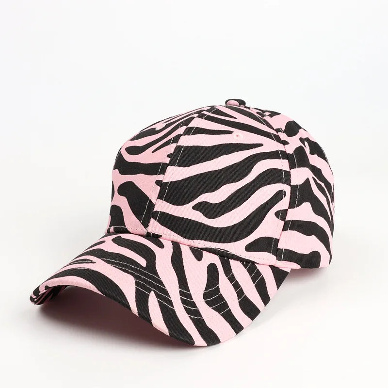 Leopard Print Baseball Cap Ladies Sun Hats