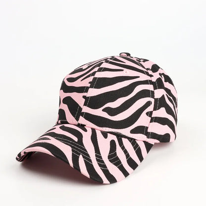 Leopard Print Baseball Cap Ladies Sun Hats