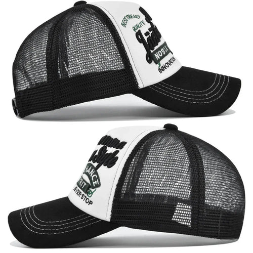 Outdoor Letter Three-Dimensional Embroidered Cotton Baseball Cap