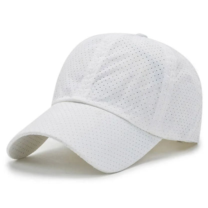 Mesh Quick Dry Cap Men Running Sports Baseball Cap Women
