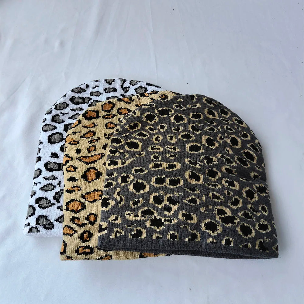 New Cartoon Leopard Beanies Caps Boys Gifts
