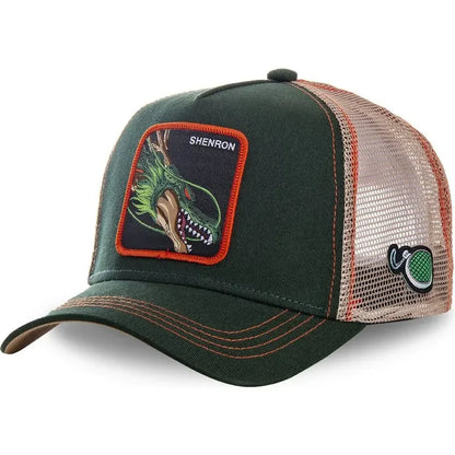 Dragon Ball Son Goku Cap Summer Travel Peaked Cap Men's Embroidery Hip-Hop Cap
