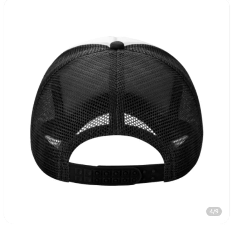 Cute Cartoon Bee Trucker Hat Unisex Polyester Mesh Baseball Cap