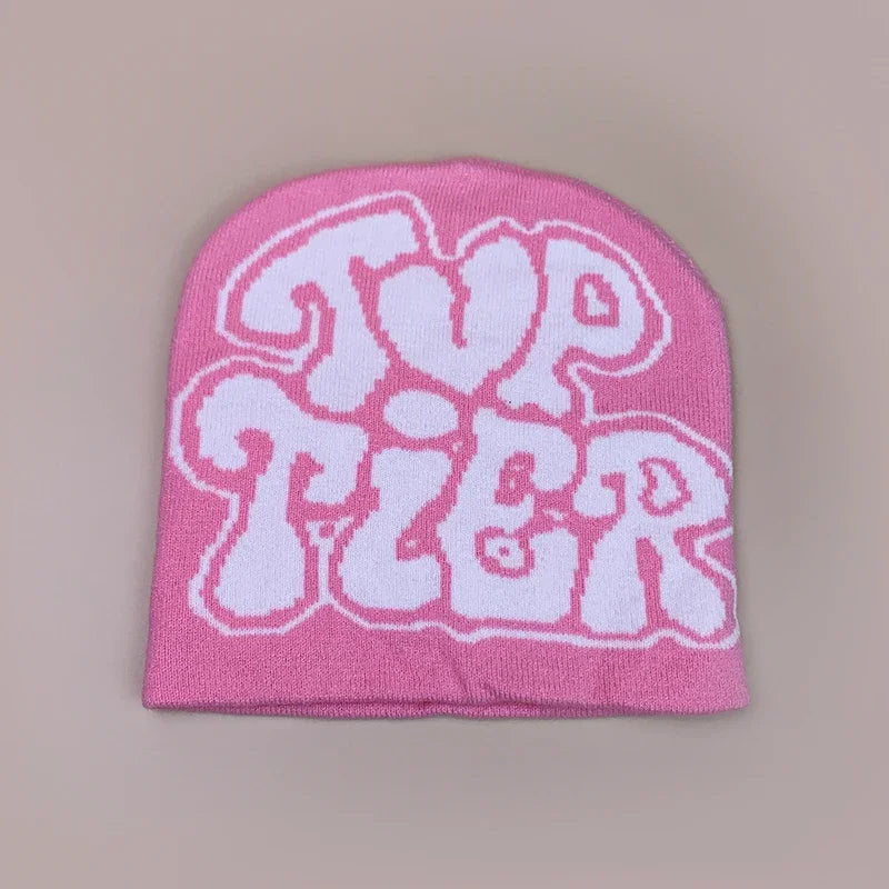 Letter Love Wool Knitted Hats Warm Hip Hop Beanies