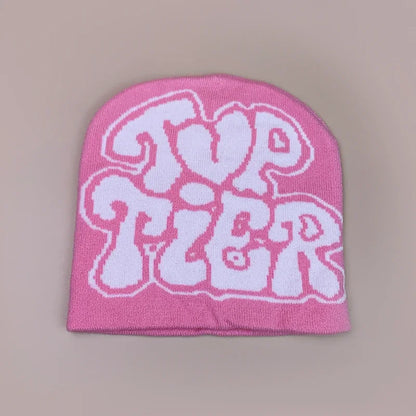Letter Love Wool Knitted Hats Warm Hip Hop Beanies