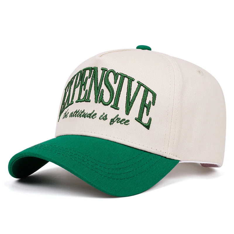Simple Creative Hip Hop Hat Letter Expensive Embroidered Decorative Hat