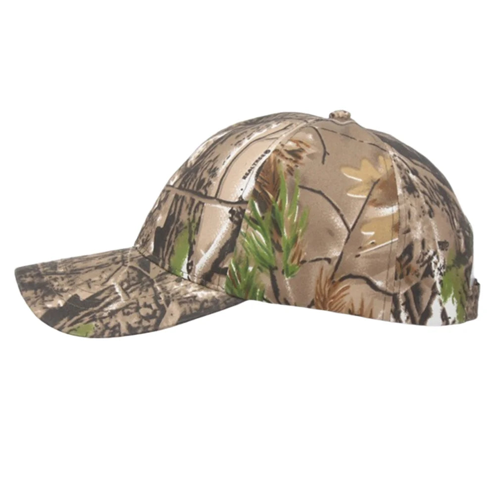 Colors Camouflage Baseball Cap Summer Outdoor Sports Hiking Fishing Hunting Caps Sunscreen Casual Sun Hats