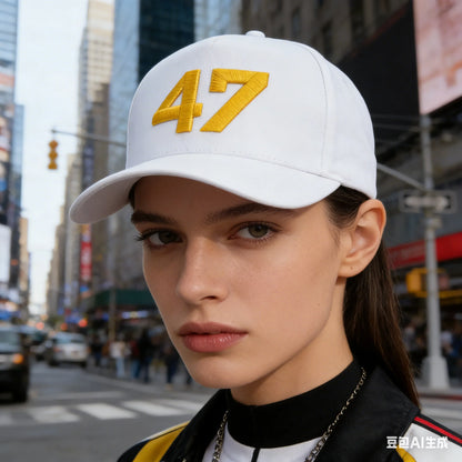Charlie Kirk Hat Gold Embroidery USA 47 Baseball Cap for Men Women