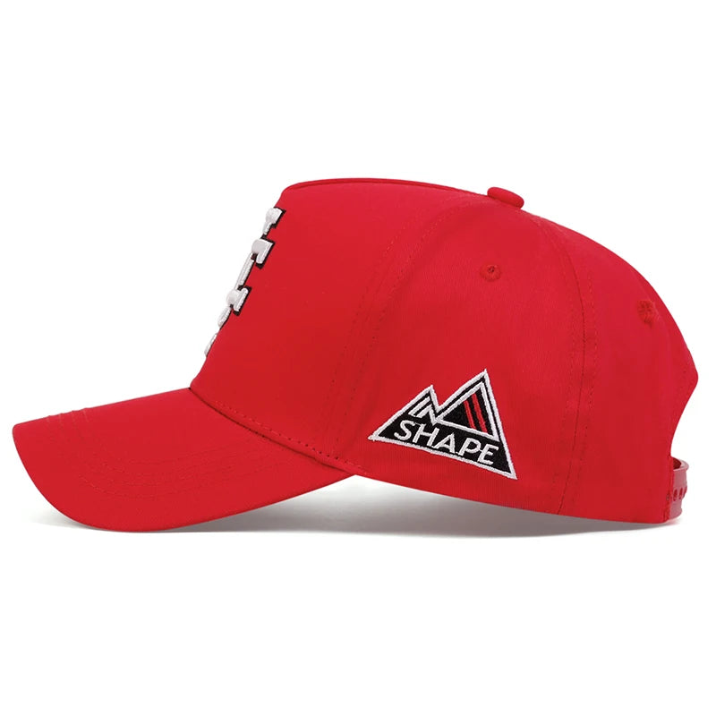 Unisex UF Embroidered Side SHAPE Baseball Caps Spring and Autumn