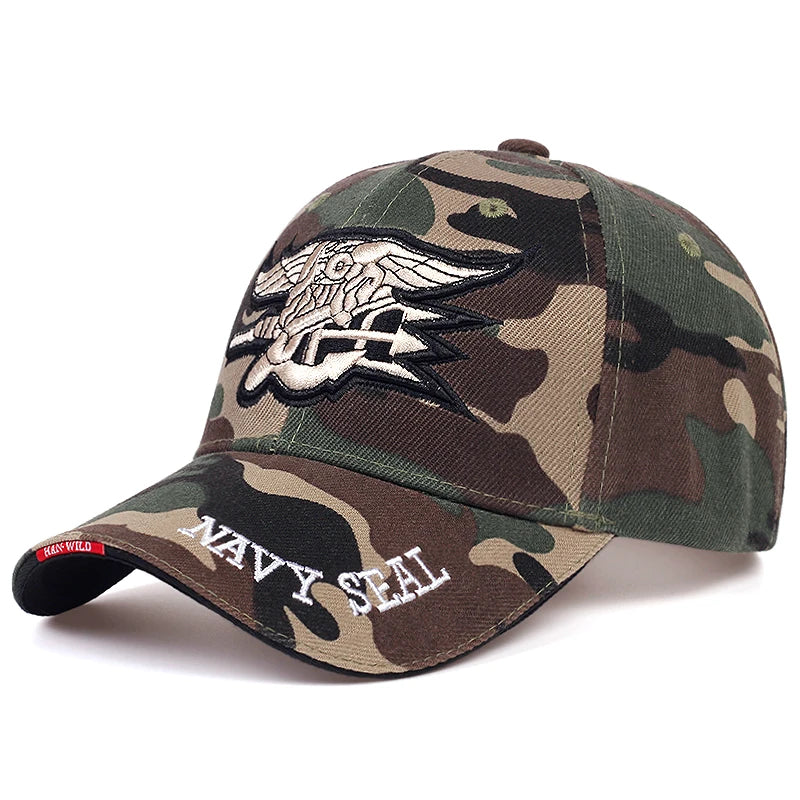 Unisex Seal Assault Team Embroidery Baseball Caps Spring And Autumn Outdoor