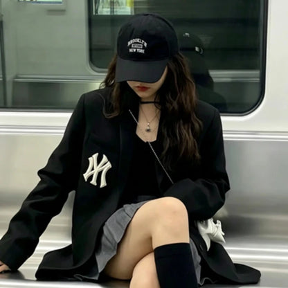 Fashion BROOKLYN Baseball Cotton Adjustable Snapback Hat Embroidery Cap Hip Hop Outdoor Casual Sun Hats