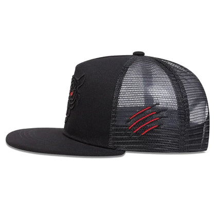Unisex Tiger Embroidery Baseball Net Hats Spring Summer