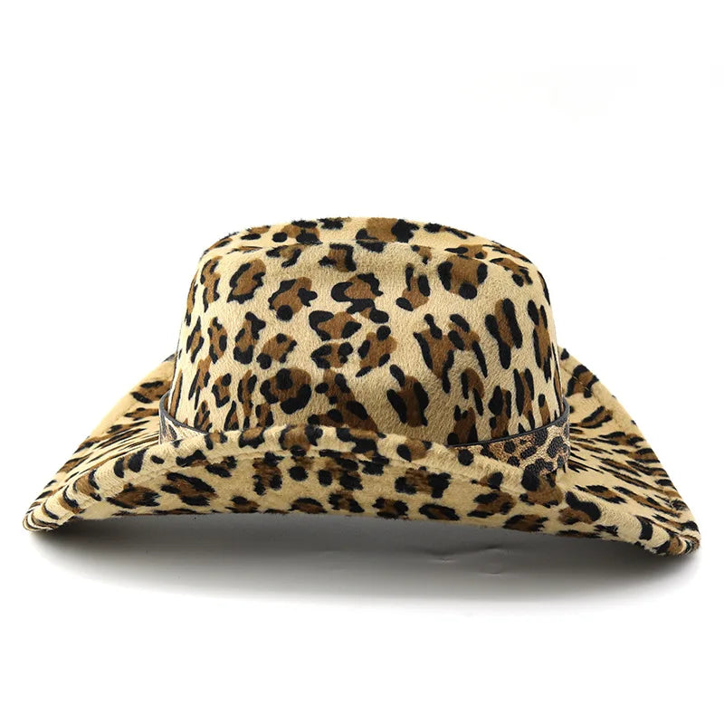 Wishebay Woolen Western Style Wide Brim Cowboy Hat