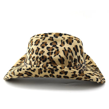 Wishebay Woolen Western Style Wide Brim Cowboy Hat