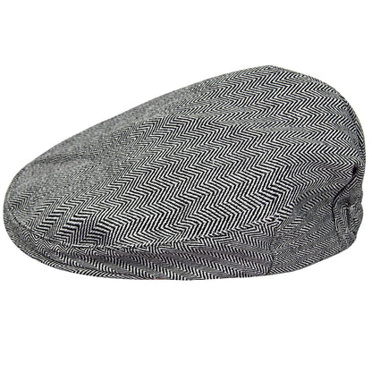Baby Boys Herringbone Flat Hat Kids Vintage