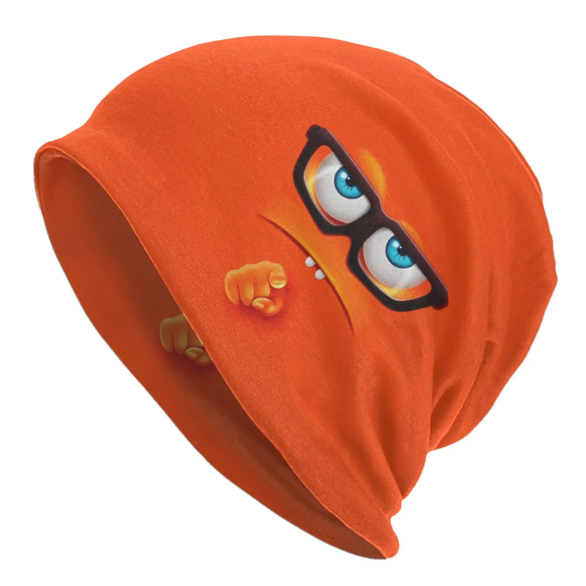 Funny Expression Bonnet Hat Knitted Hats Men Women