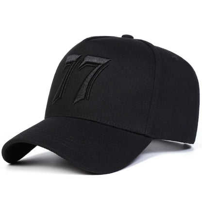 Unisex 77 Letter Embroidery Baseball Caps Spring Autumn