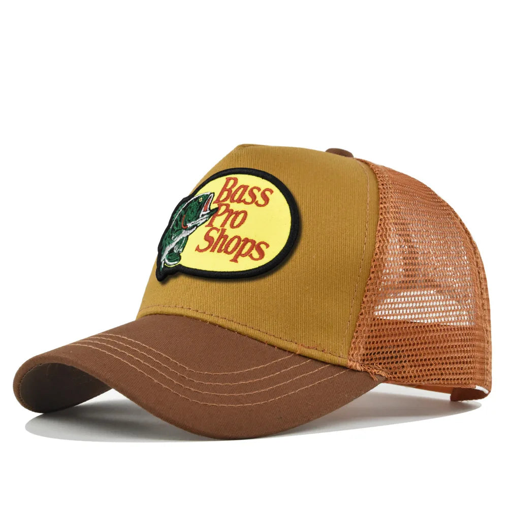 Bass Football Baseball Caps Men and Women