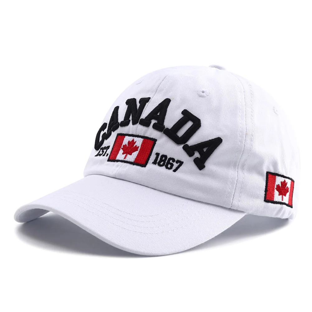 Canada Flag Embroidery Baseball Cap