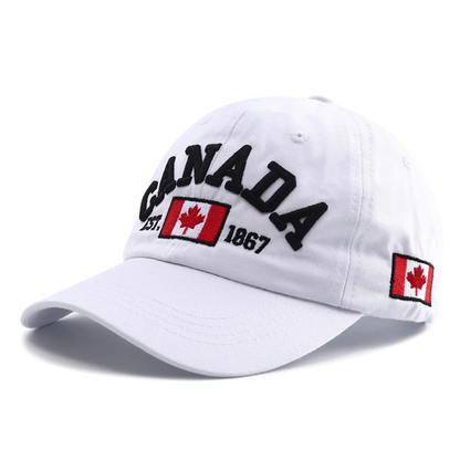 Canada Flag Embroidery Baseball Cap