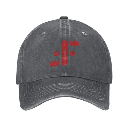 Casual V Tv Series The Visitors Insignia Baseball Caps Distressed Denim Headwear