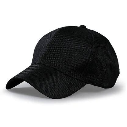 Summer Big Head 65cm Cotton Linen Baseball Caps