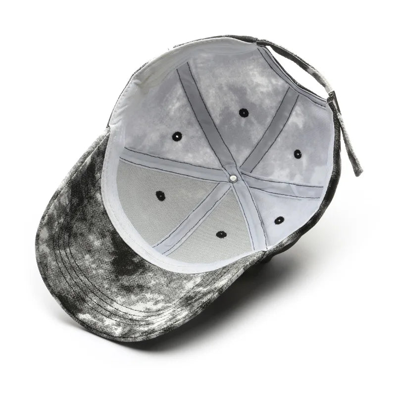Personalized Street Tie Dye, Trendy Baseball Caps