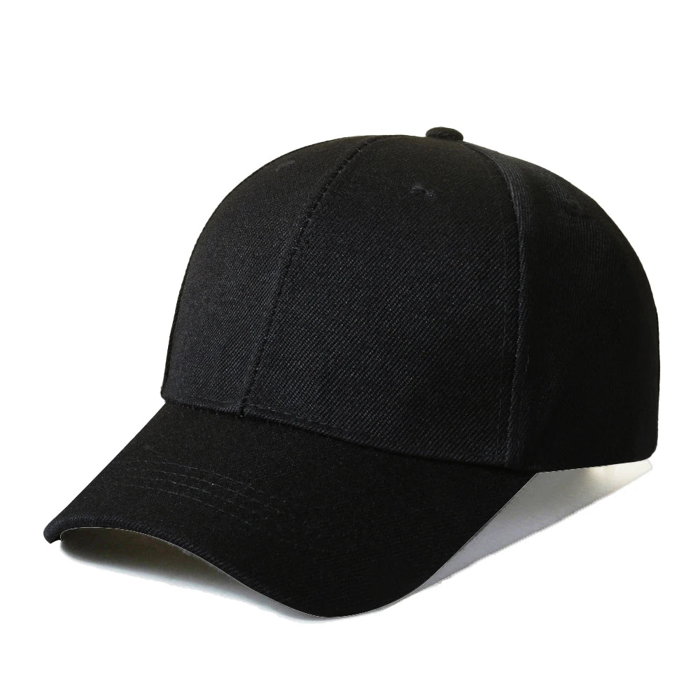 Classic Plain Baseball Cap for Men and Women
